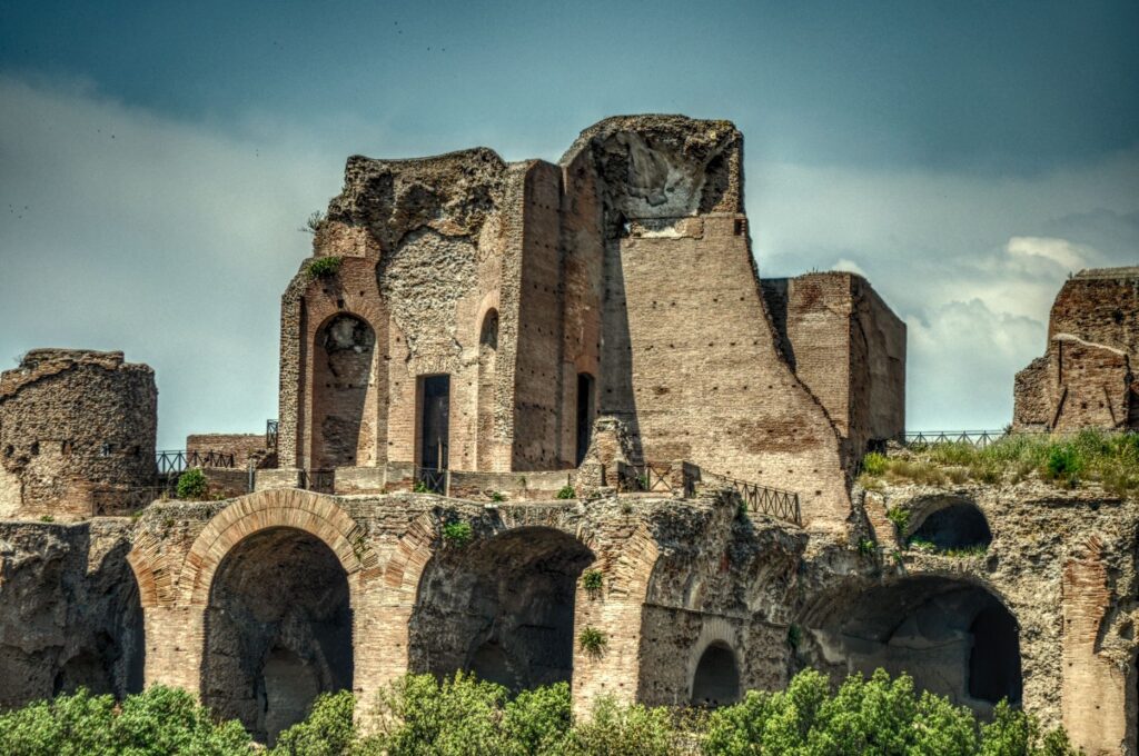 Ruiny Domus Flavia w Rzymie